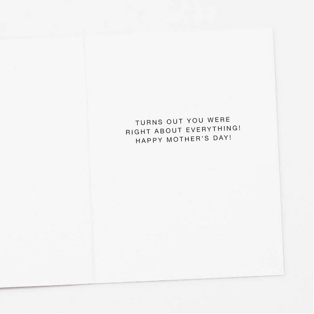 Thanks Mom! A Mother's Day Card