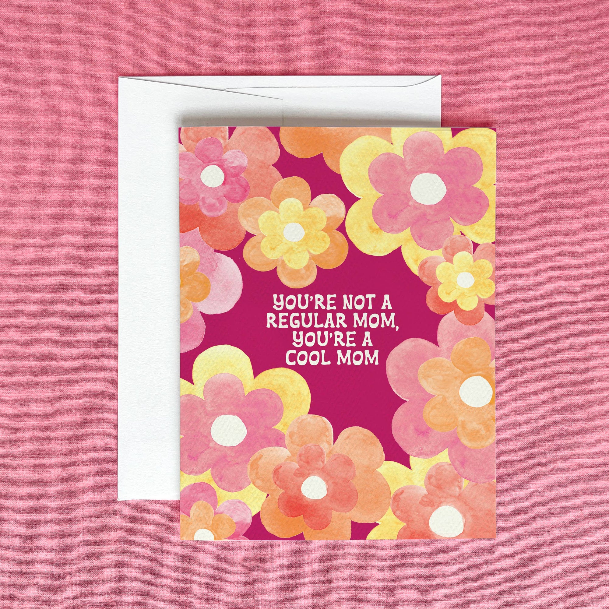 Not a Regular Mom Greeting Card | Mother's Day Card