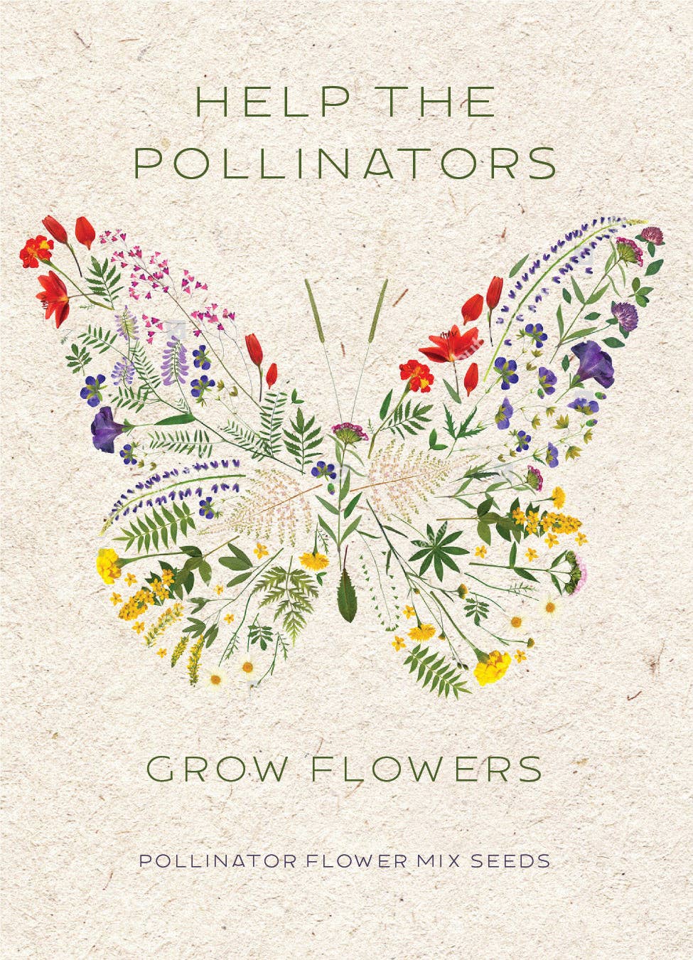 Help the Pollinators Wildflower Seed Packets