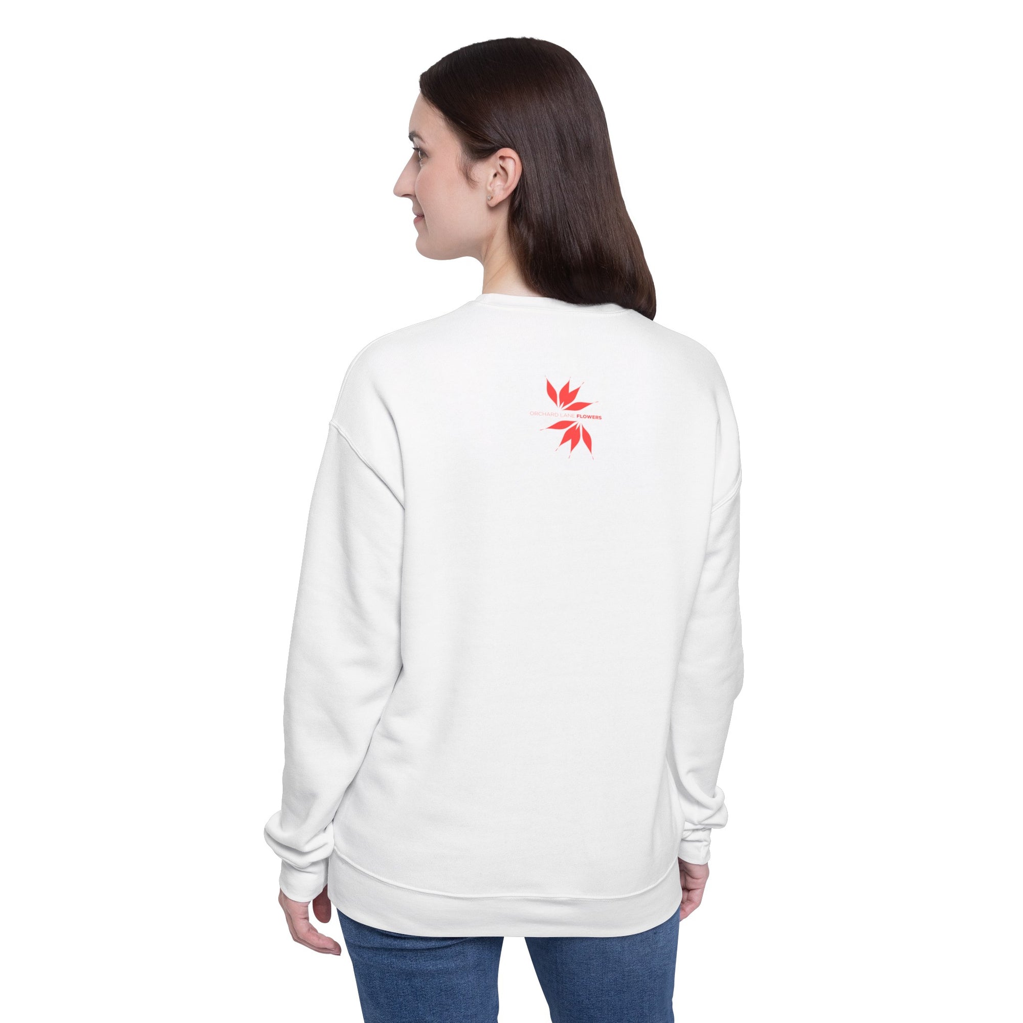 Unisex Drop Shoulder Sweatshirt - Don't Get Your Peonies In A Bunch