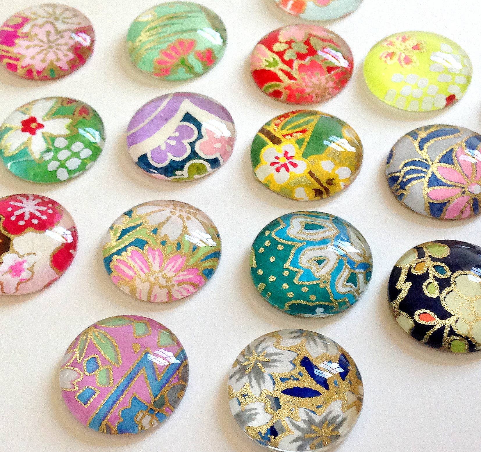 Japanese Chiyogami Magnets