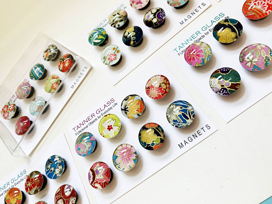 Japanese Chiyogami Magnets