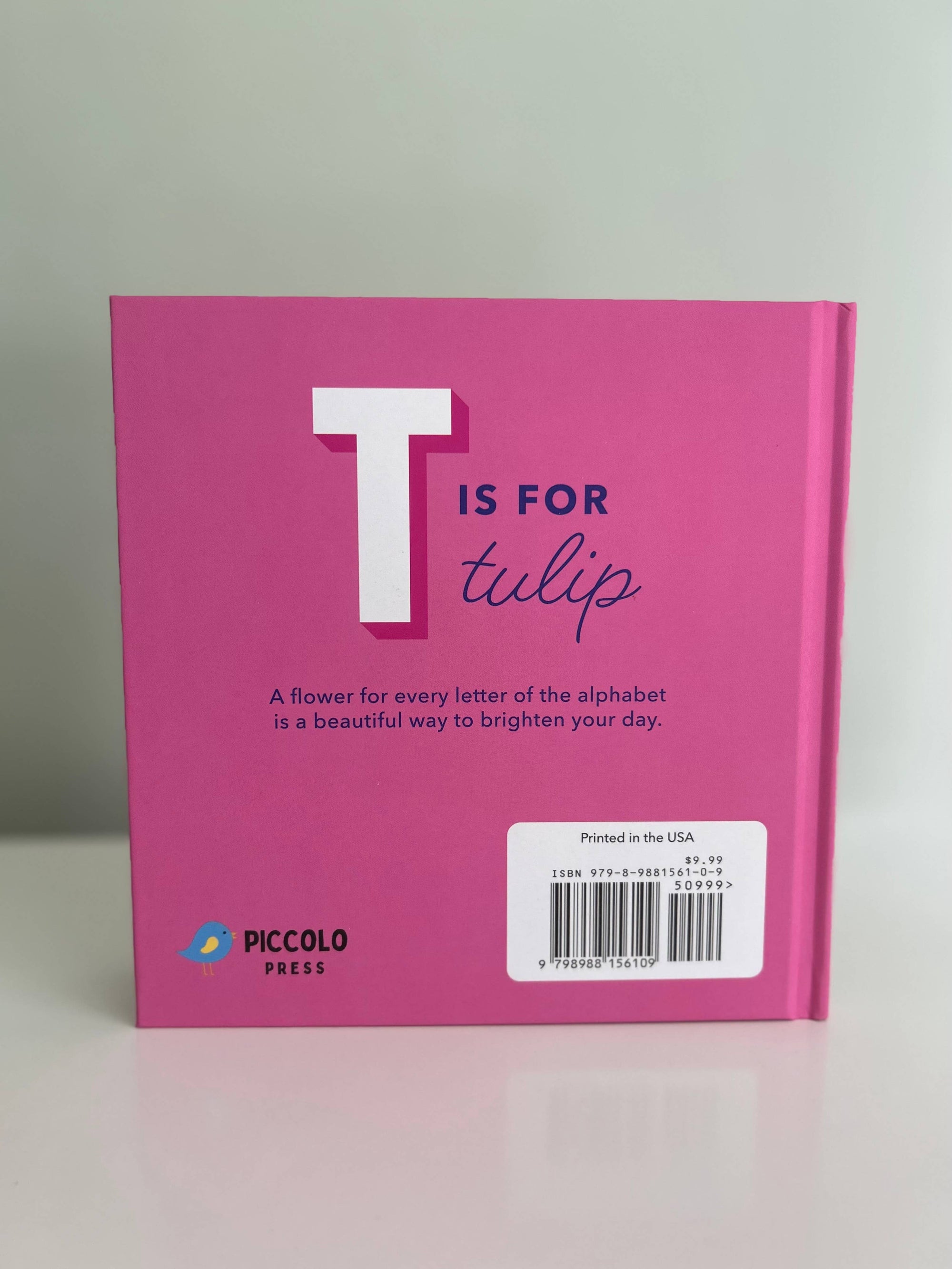 The Alphabet in Bloom Book