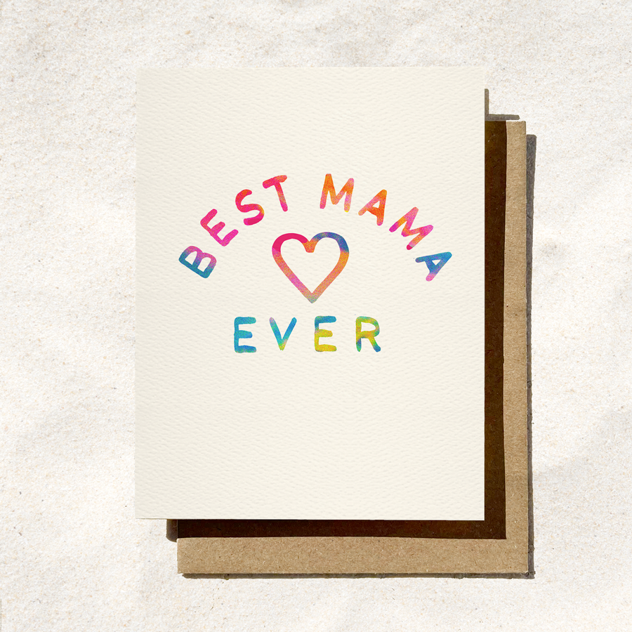 Best Mama Ever Card
