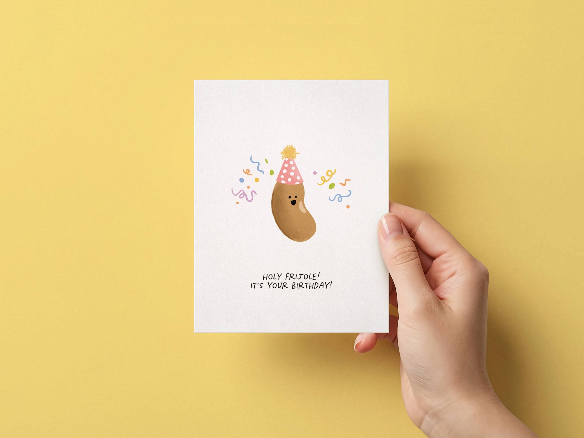 Holy Frijole It's Your Birthday Card