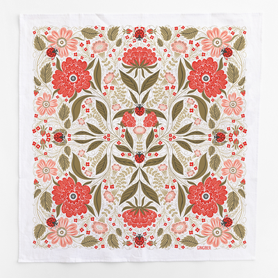 Ladybug Tea Towel – Garden Charm