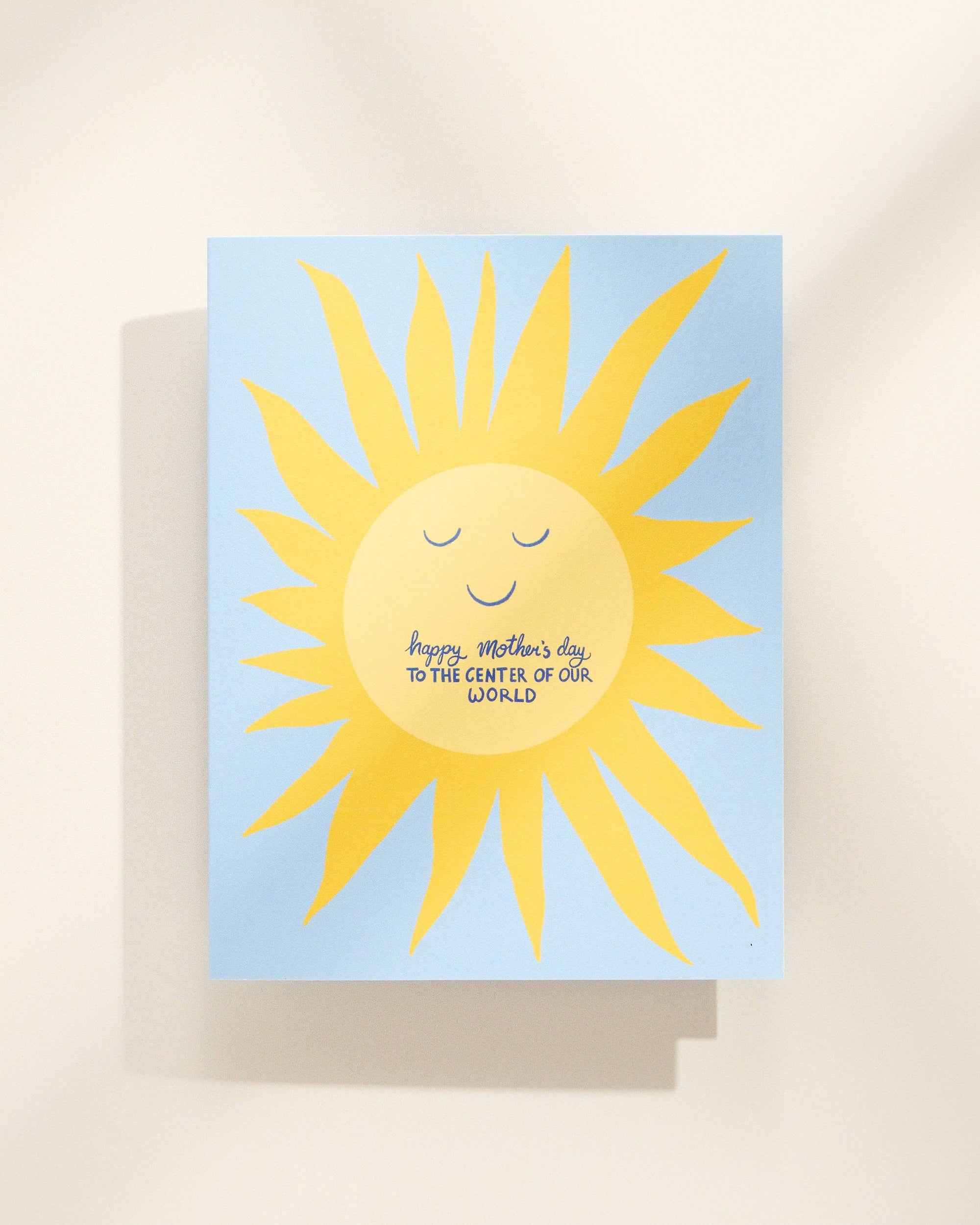 Center Of Our World Sunny Mother’s Day Card