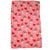 Be My Valentine Flowers Waffle Weave Tea Towel