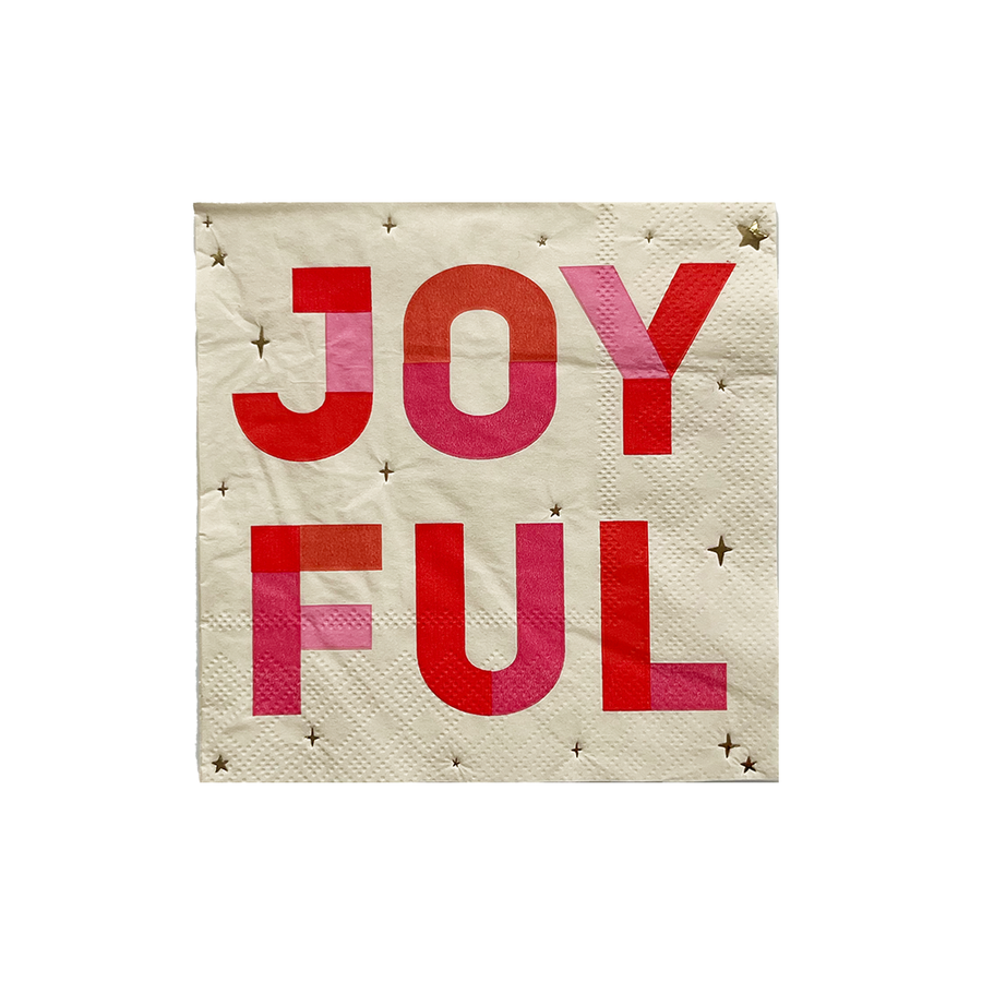 Joyful Cocktail Napkins