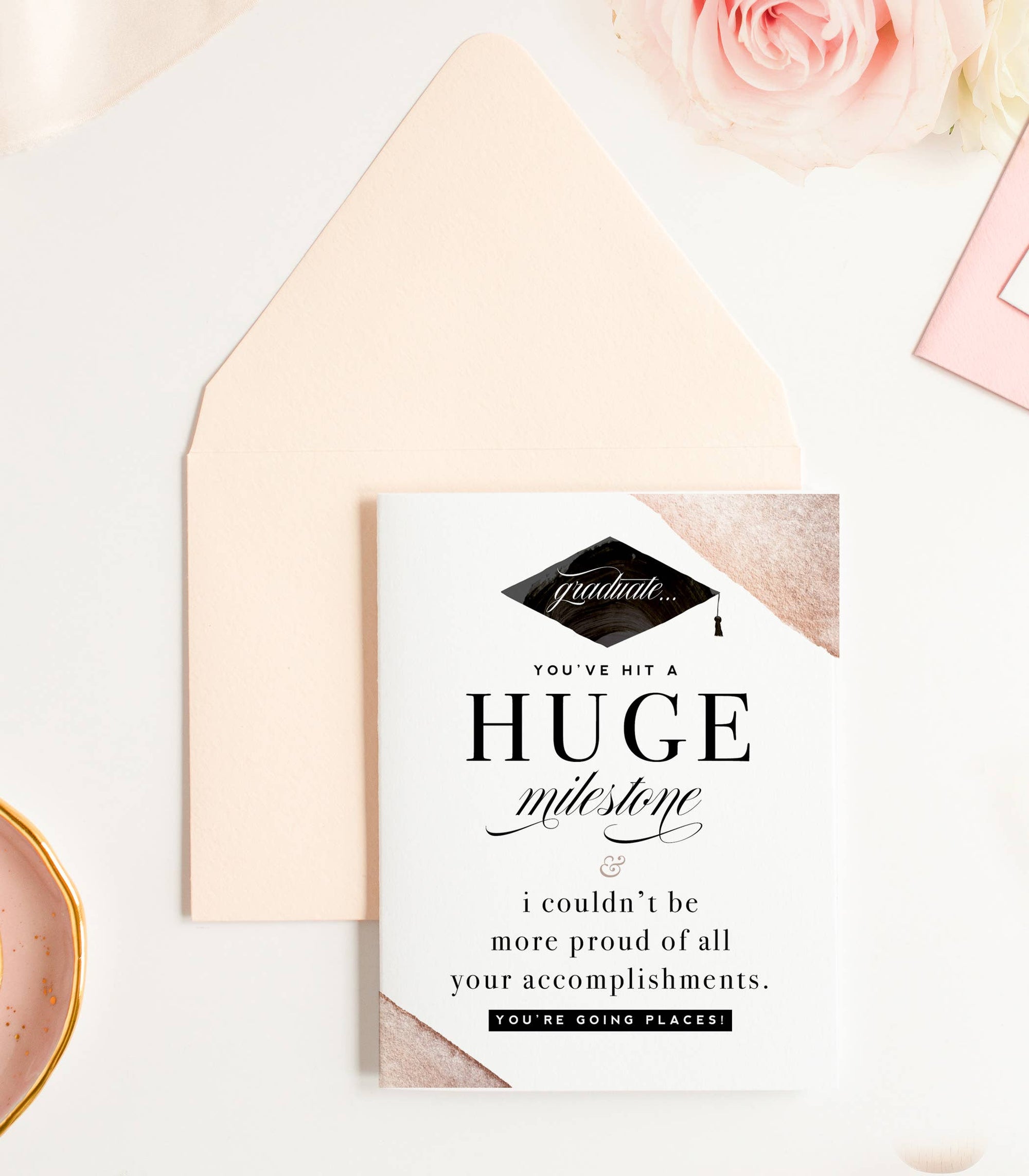 Congrats Grad - Huge Milestone 2024 Graduation Greeting Card Congrats Grad - Huge Milestone 2024 Graduation Greeting Card