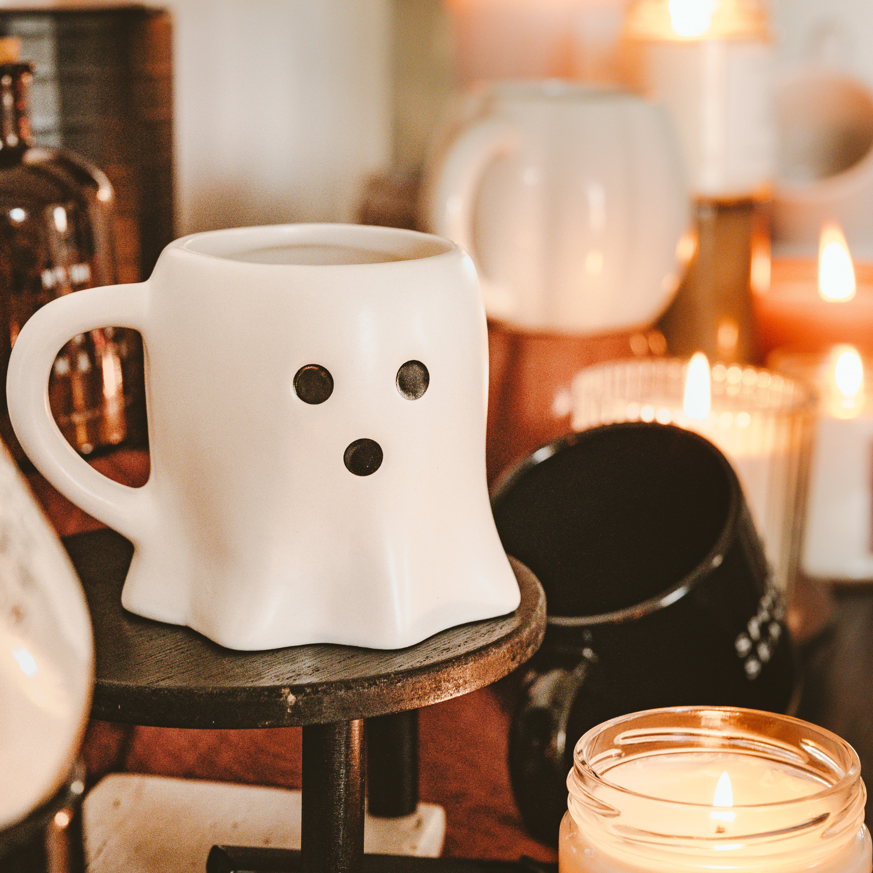 Ghost Figural Coffee Mug