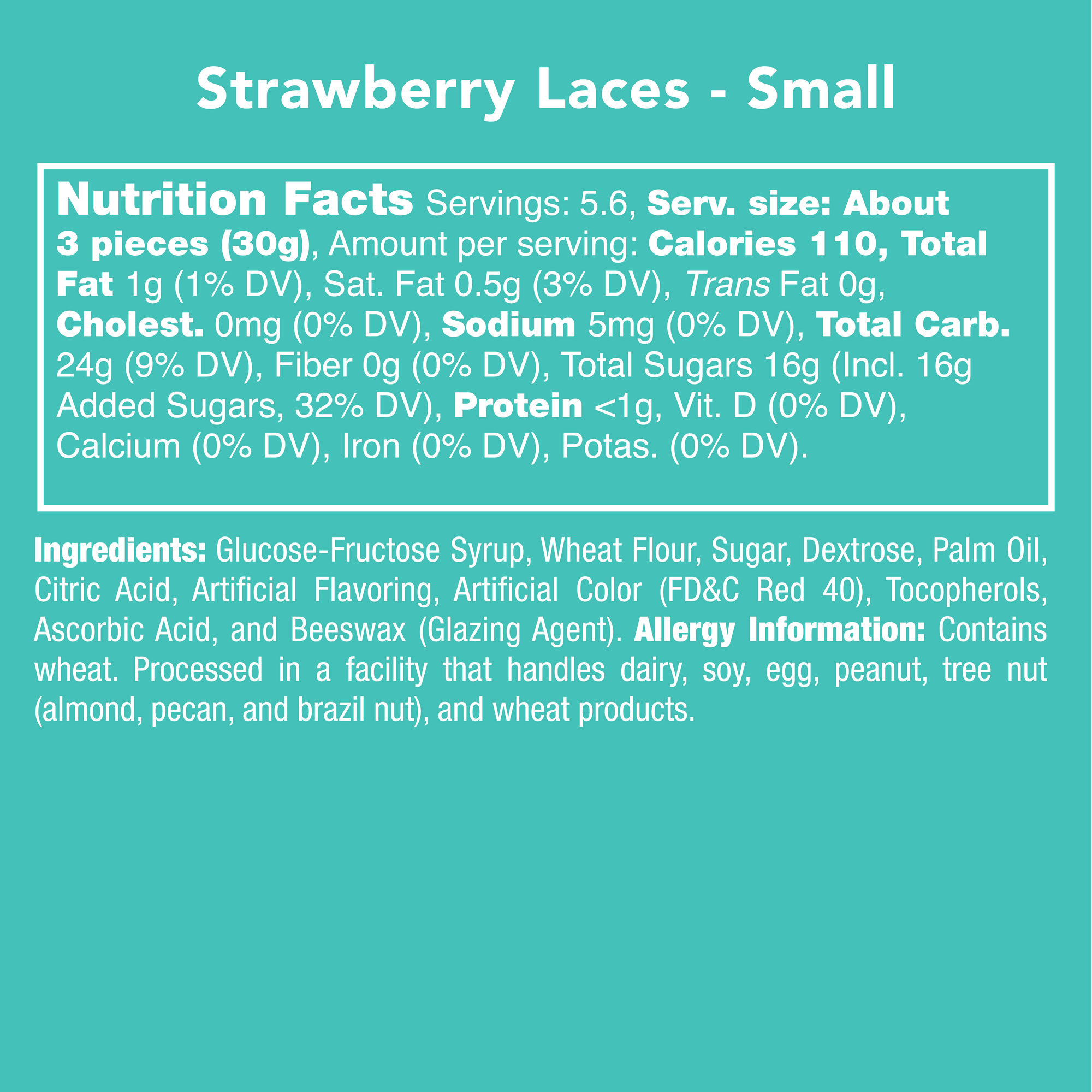 Candy Strawberry Laces