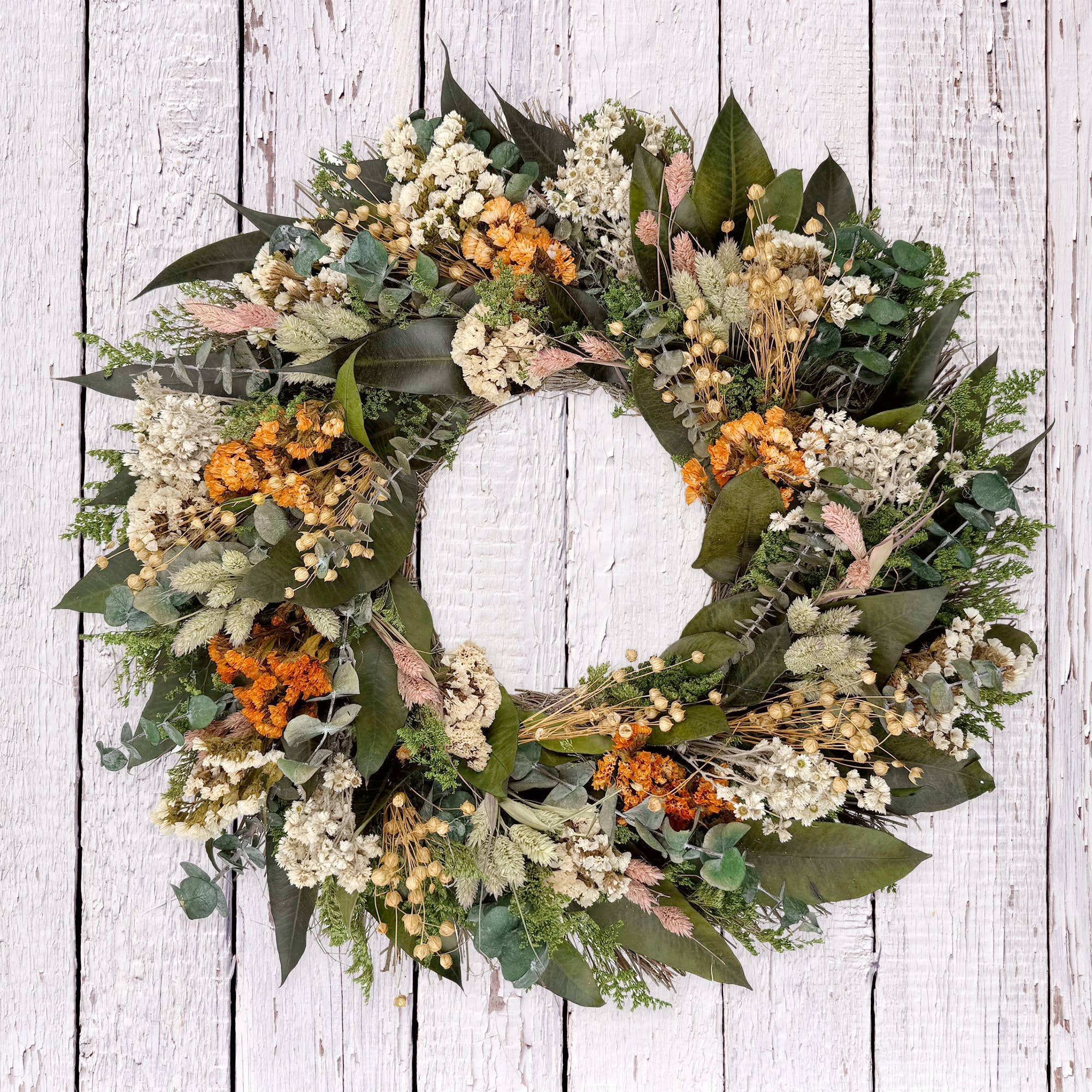 Saratoga Dried Floral Wreath