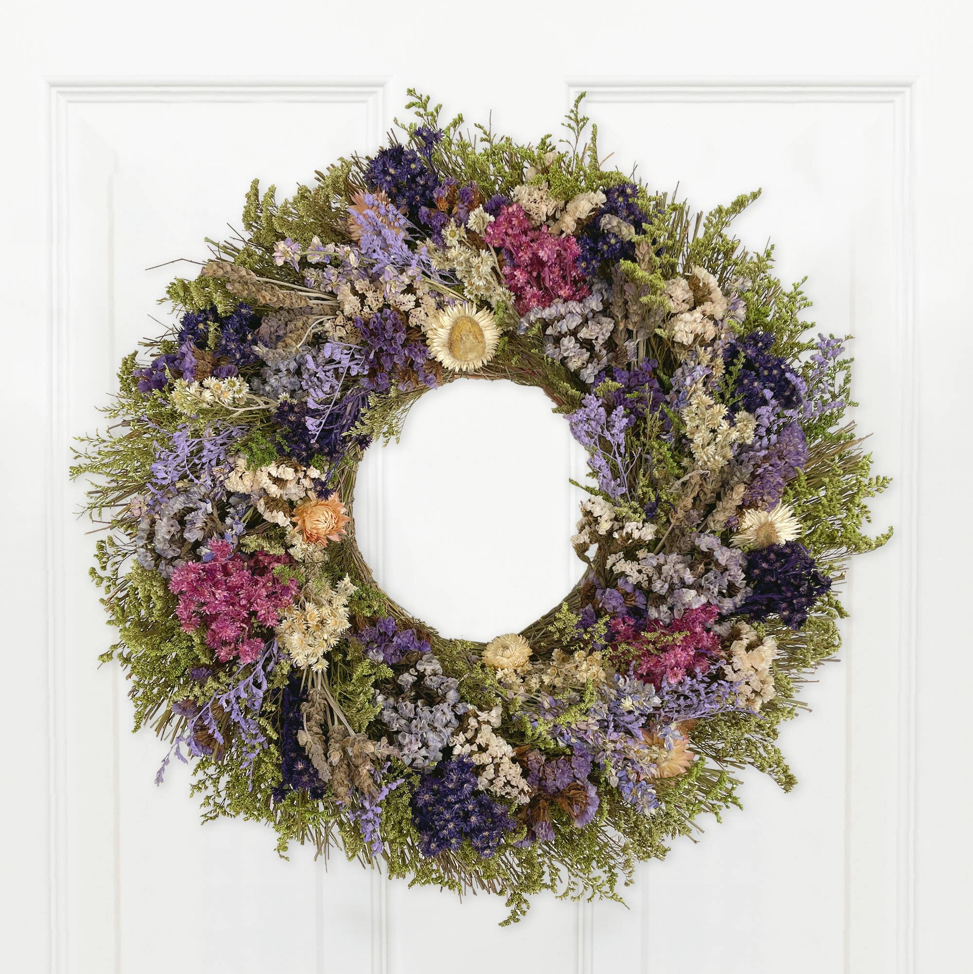 San Anselmo Dried Floral Wreath