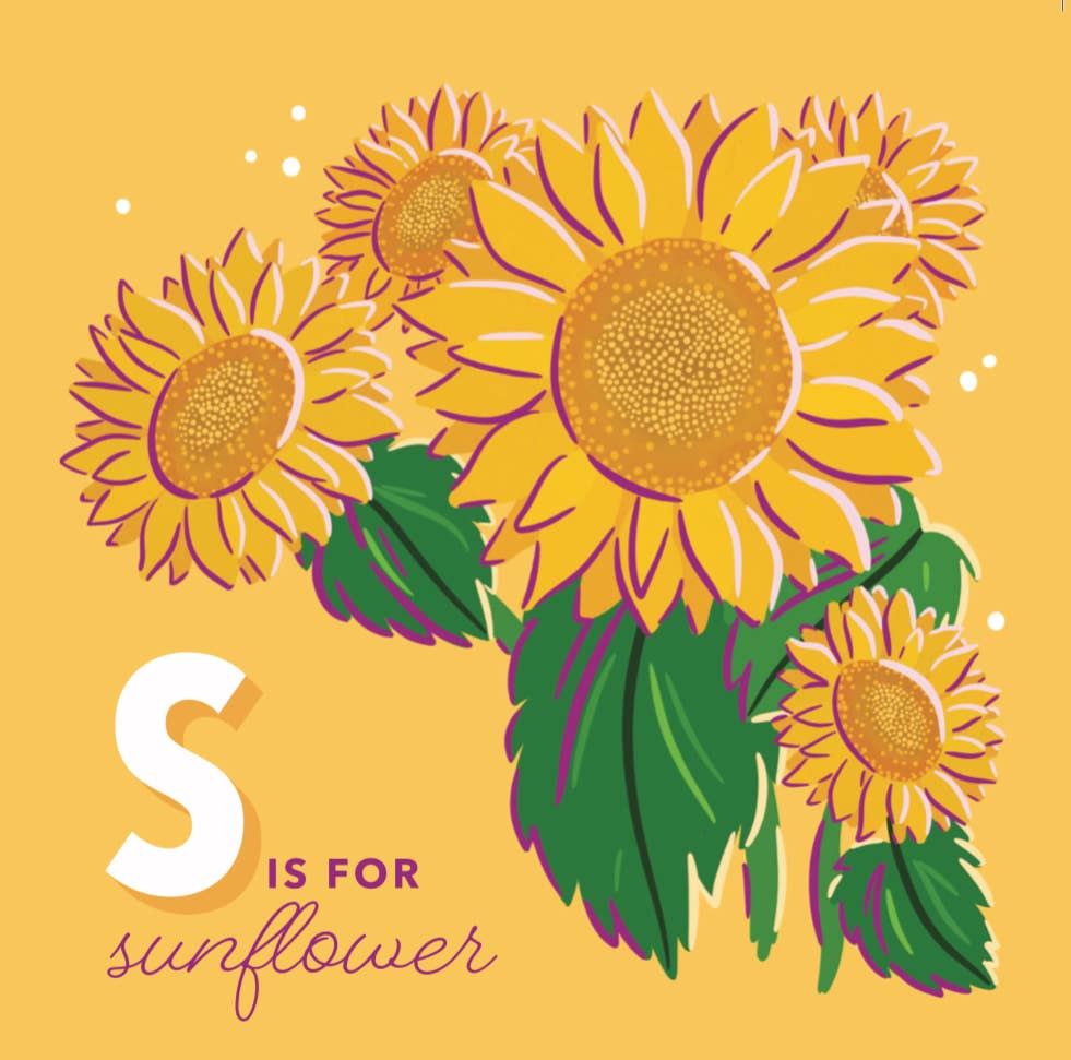 The Alphabet in Bloom Book