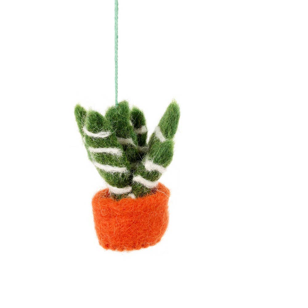 Handmade Felt Hanging Mini Plants Ornaments