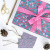 Gift Wrap - Christmas Red & Pink Berries by the sheet