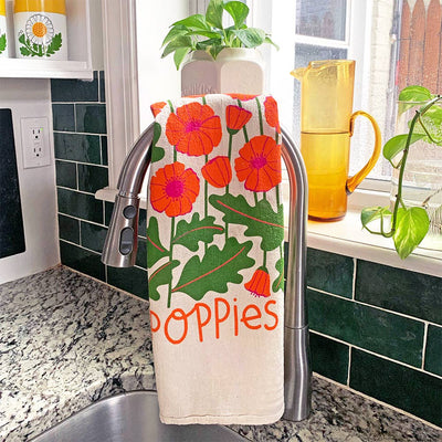 Poppy Tea Towel