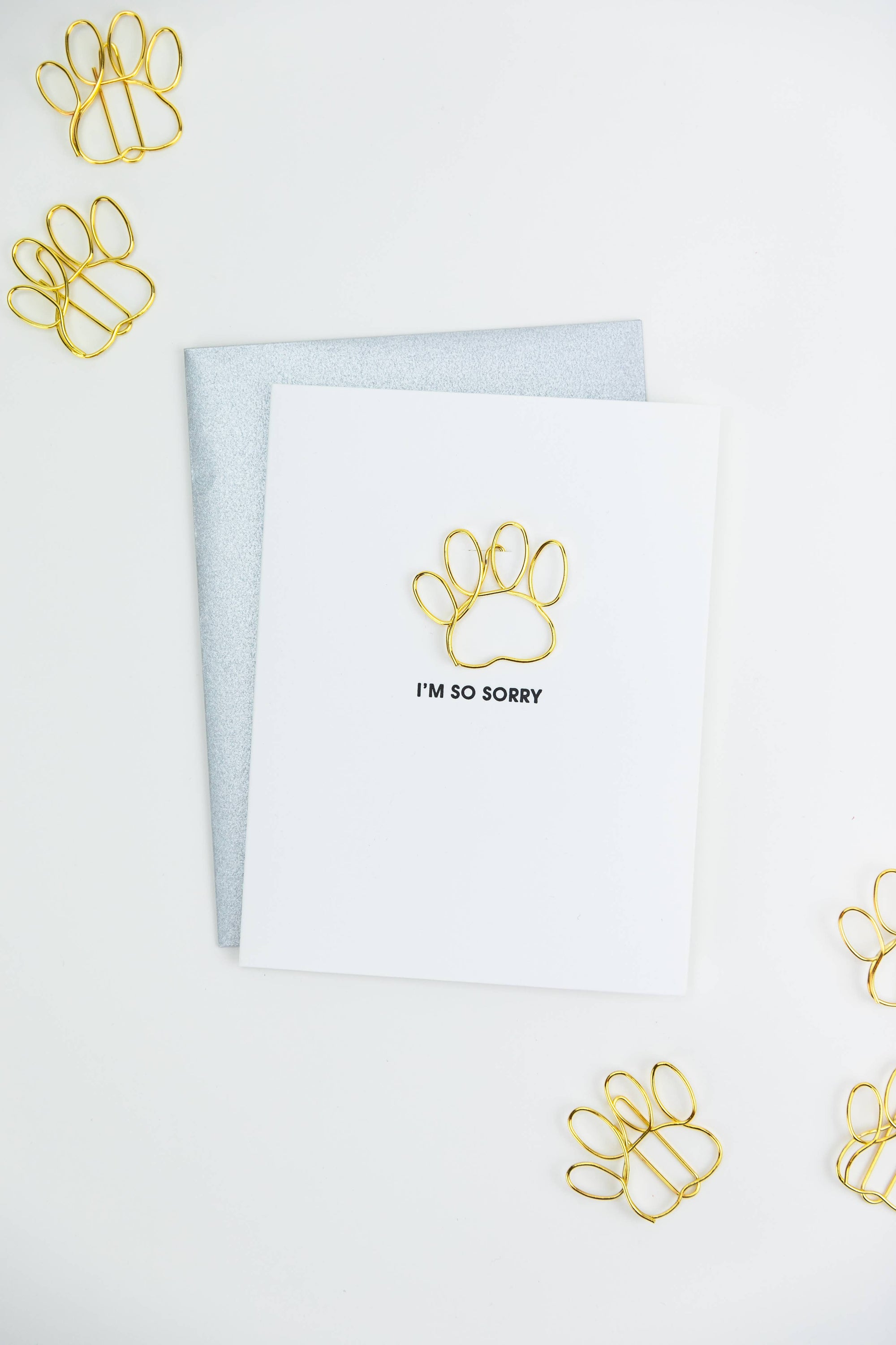 I Am So Sorry - Sympathy Letterpress Card