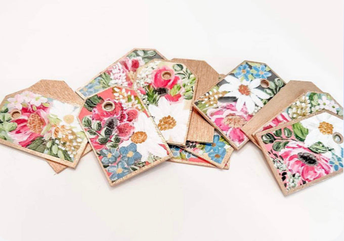 Limited Edition 2023 "So This is Love" Hand Painted Gift Tags