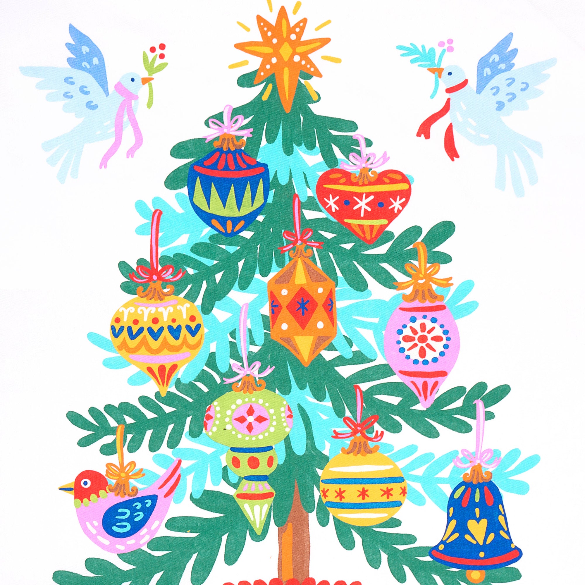 Christmas Tree Kitchen Towel - Angela Staehling