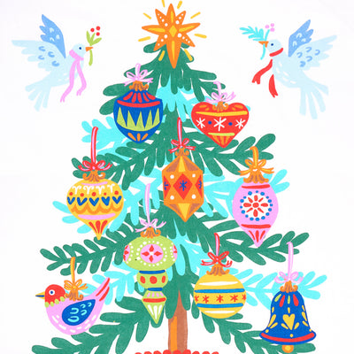Christmas Tree Kitchen Towel - Angela Staehling