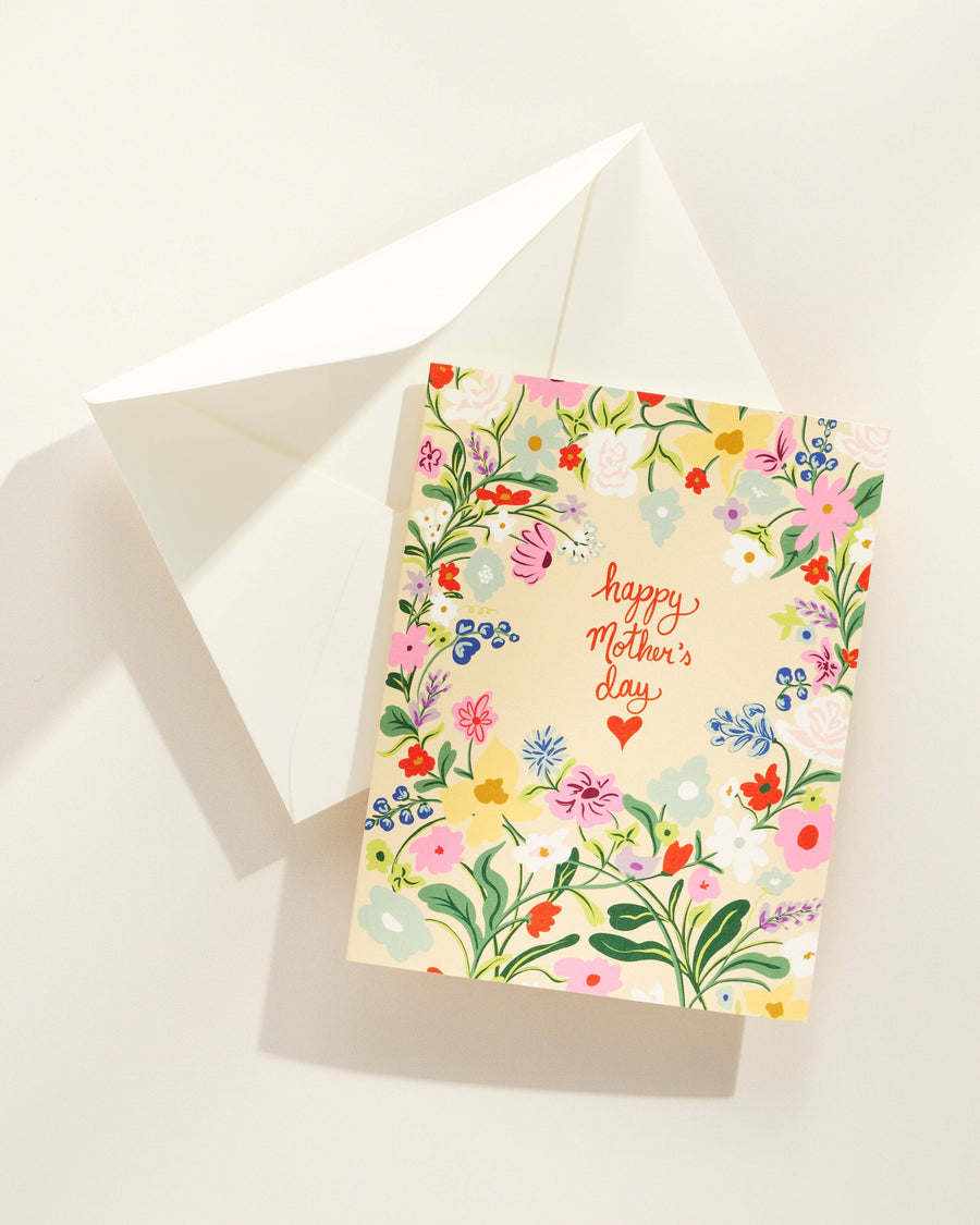 Bright Blooming Floral Mother’s Day Card