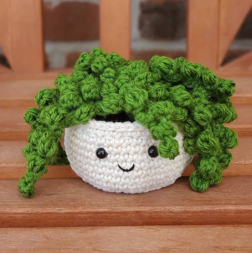 Small Crochet Succulent House Plant Plushy