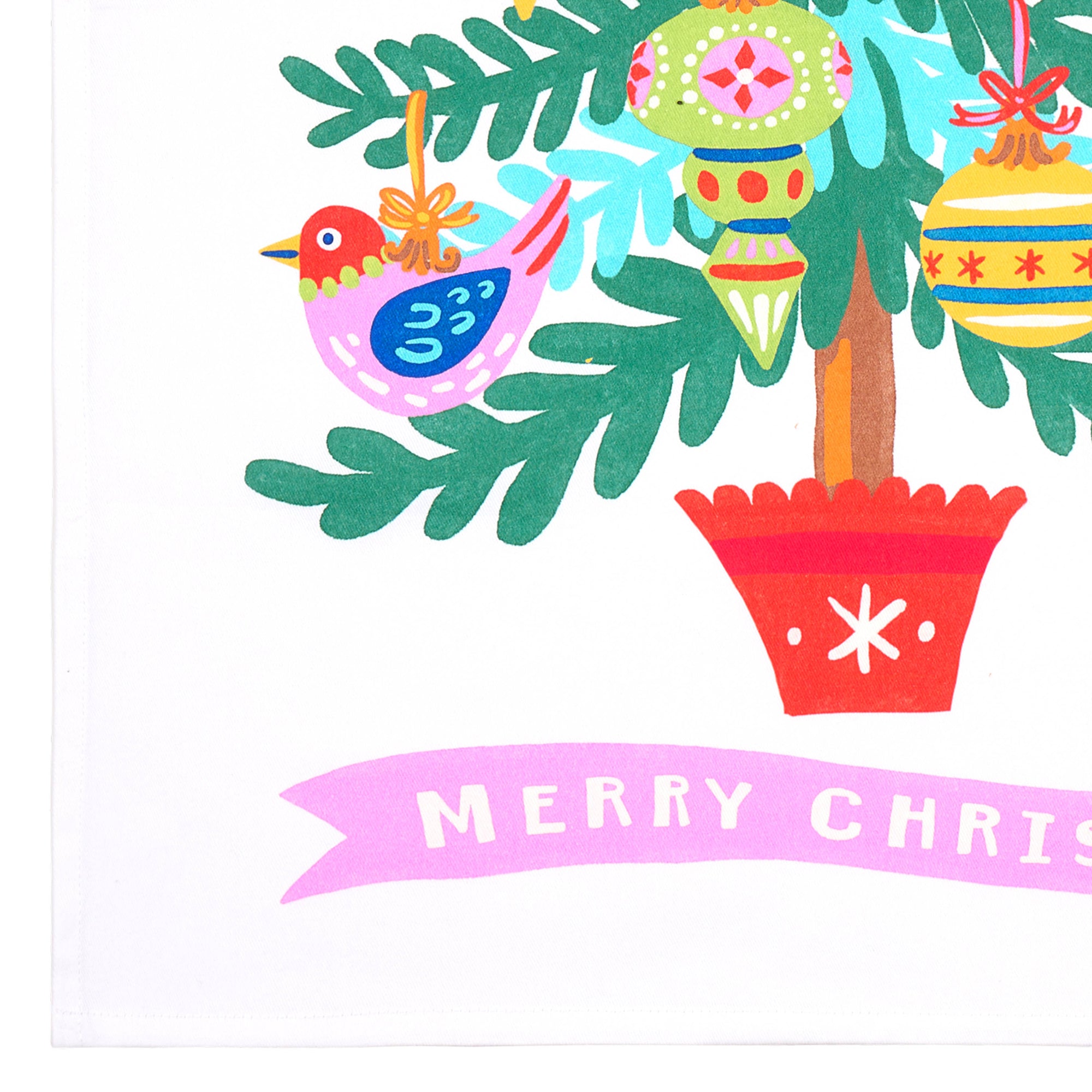 Christmas Tree Kitchen Towel - Angela Staehling