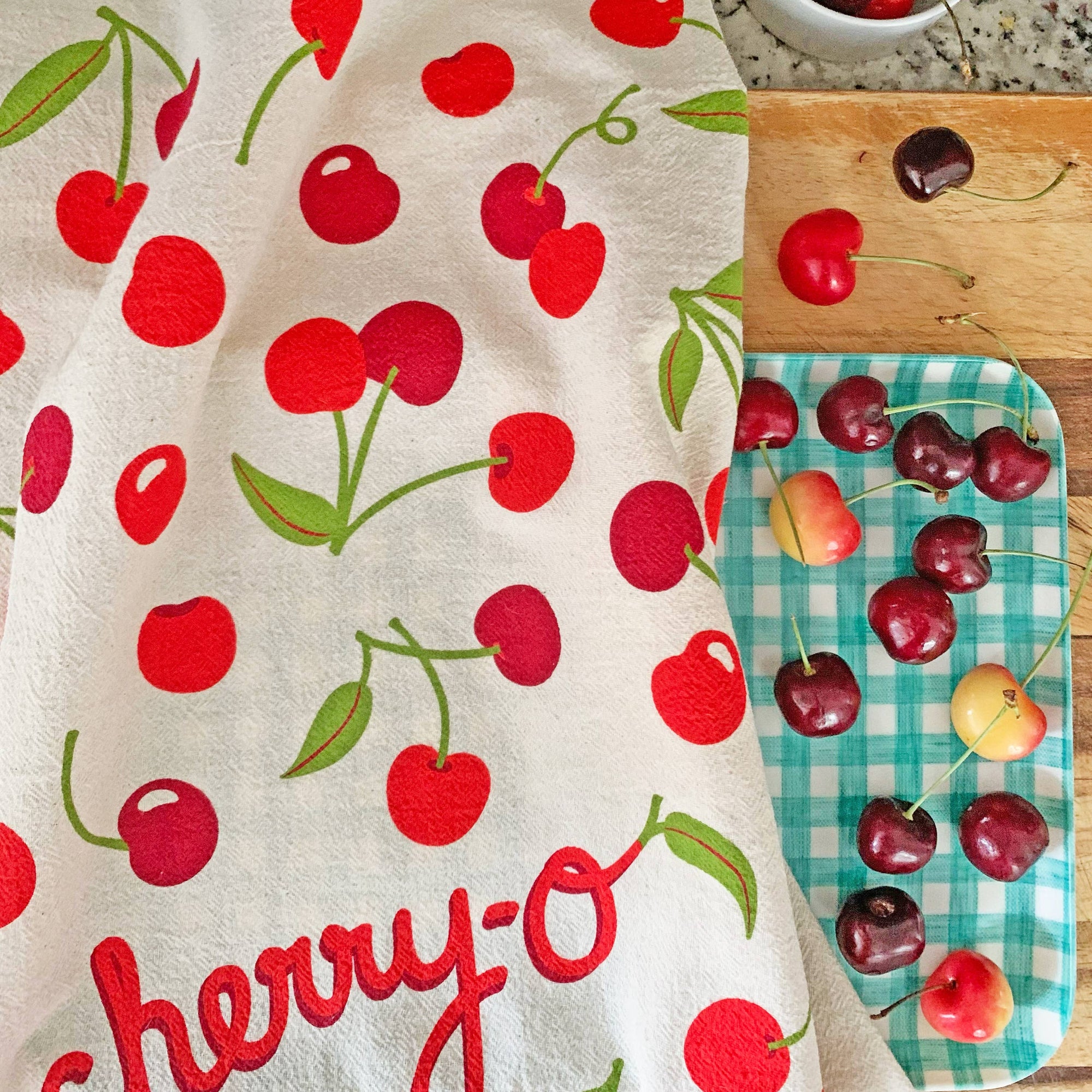 Cherry Tea Towel