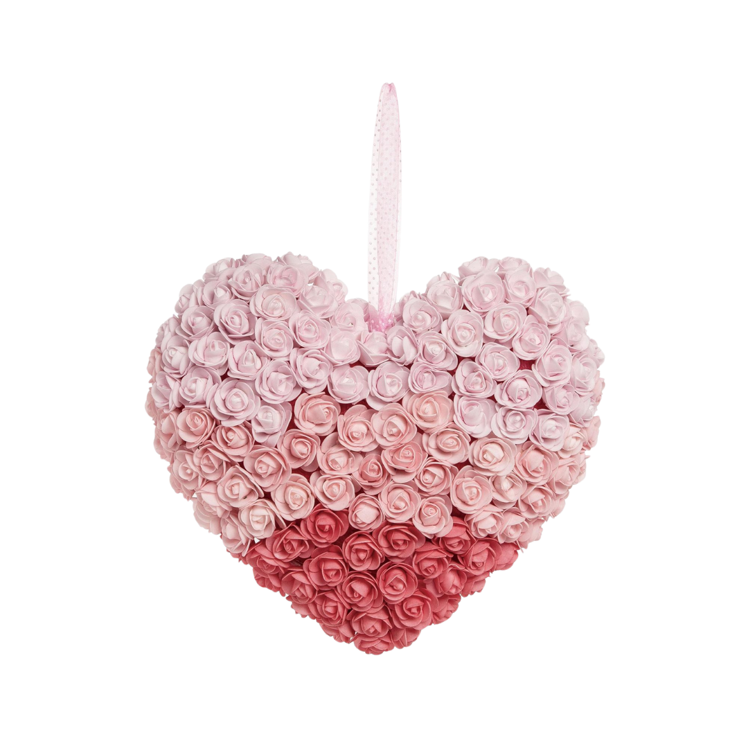 Rose Heart Shaped Valentine's Day Wreath
