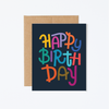 Happy Birthday Greeting Card