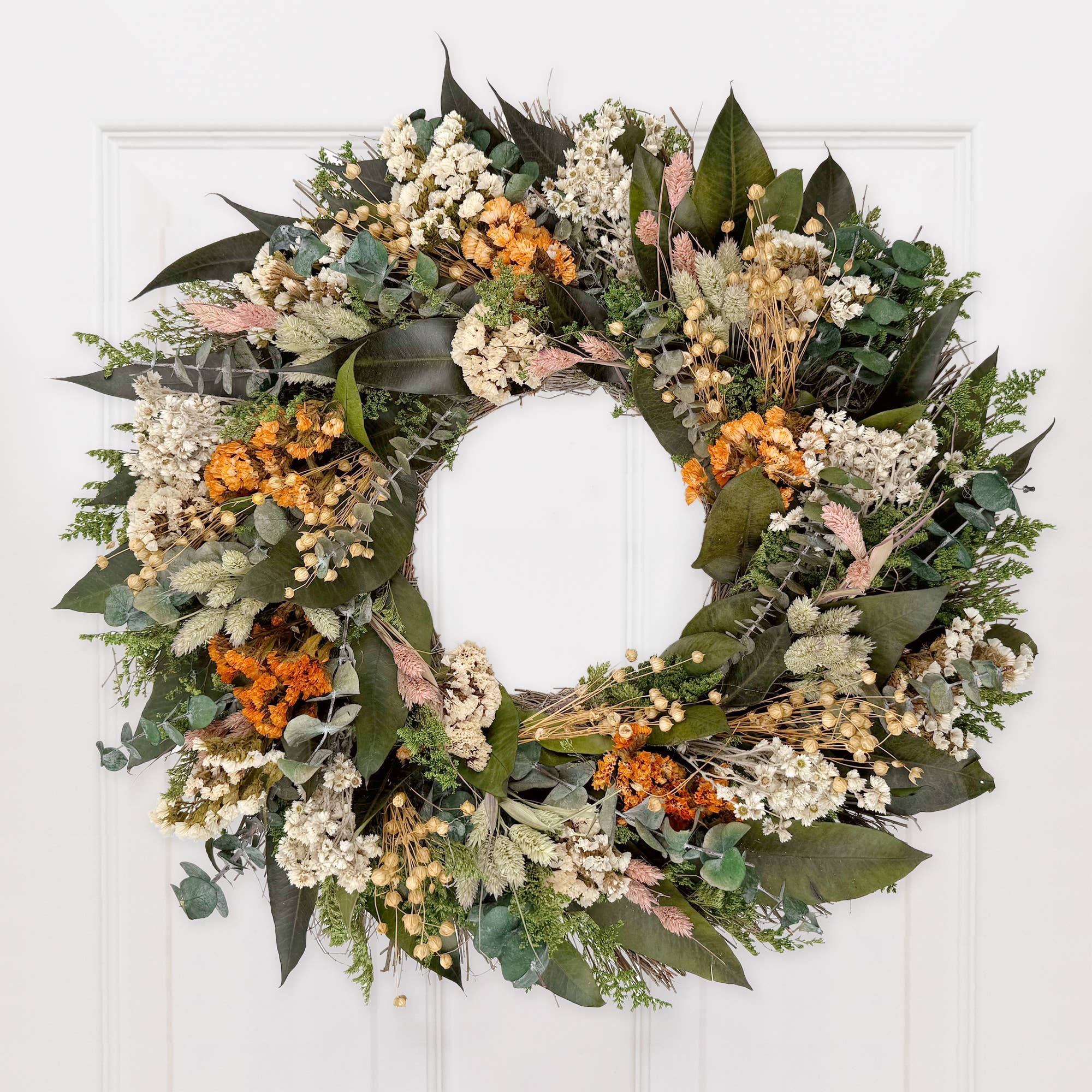 Saratoga Dried Floral Wreath