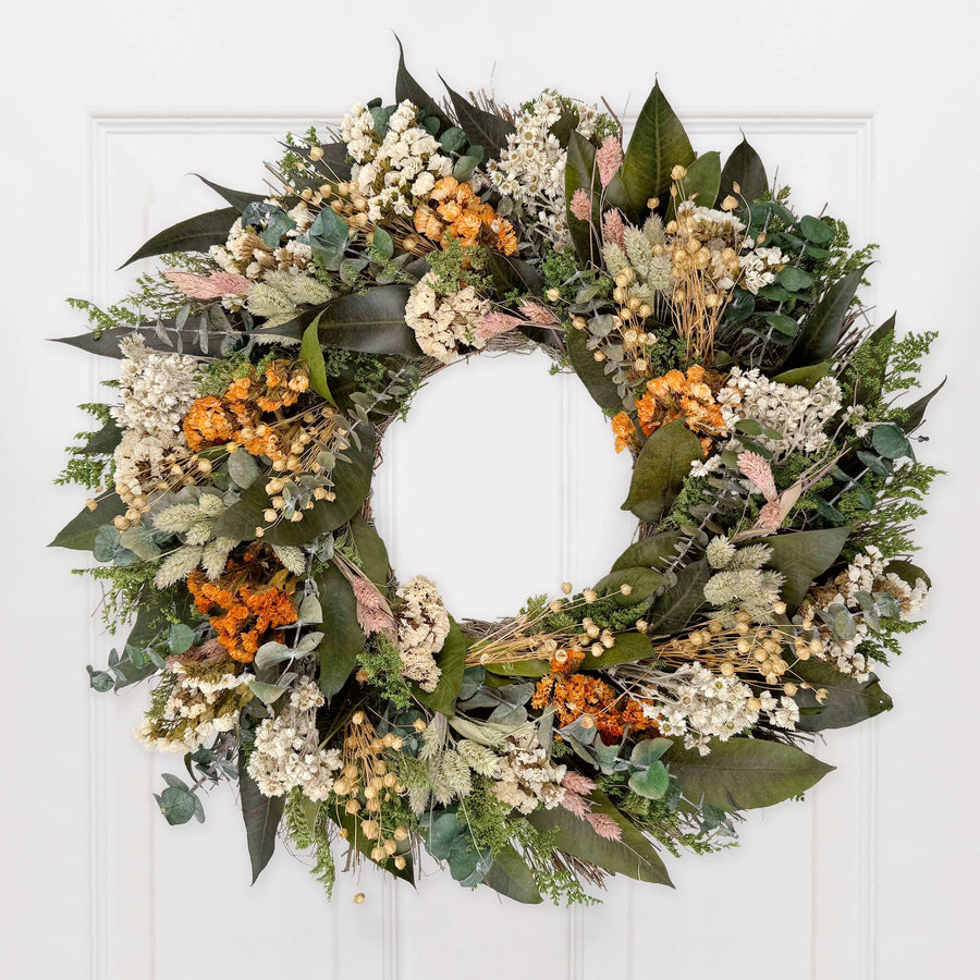 Saratoga Dried Floral Wreath
