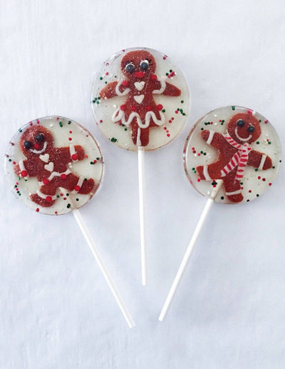 Lollipop Fondant Gingerbread People