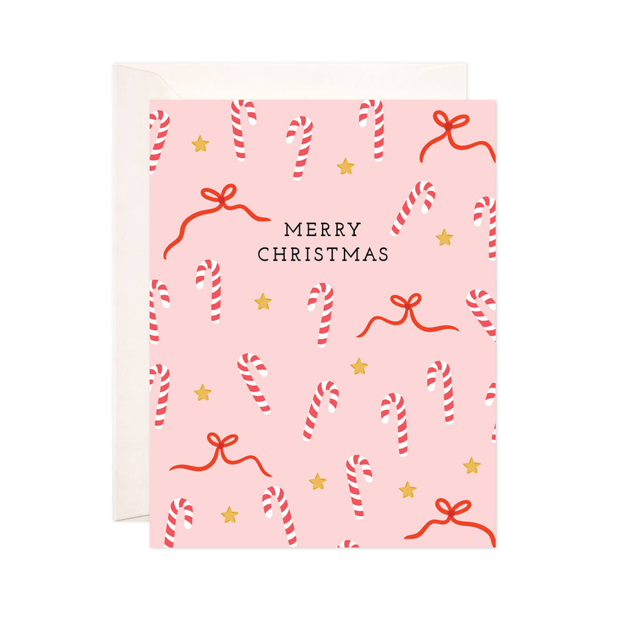Candy Canes Greeting Card