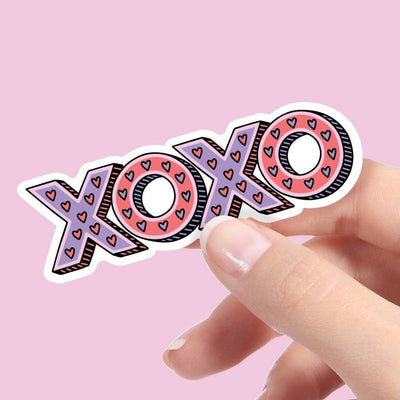 XOXO Valentine's Day Sticker