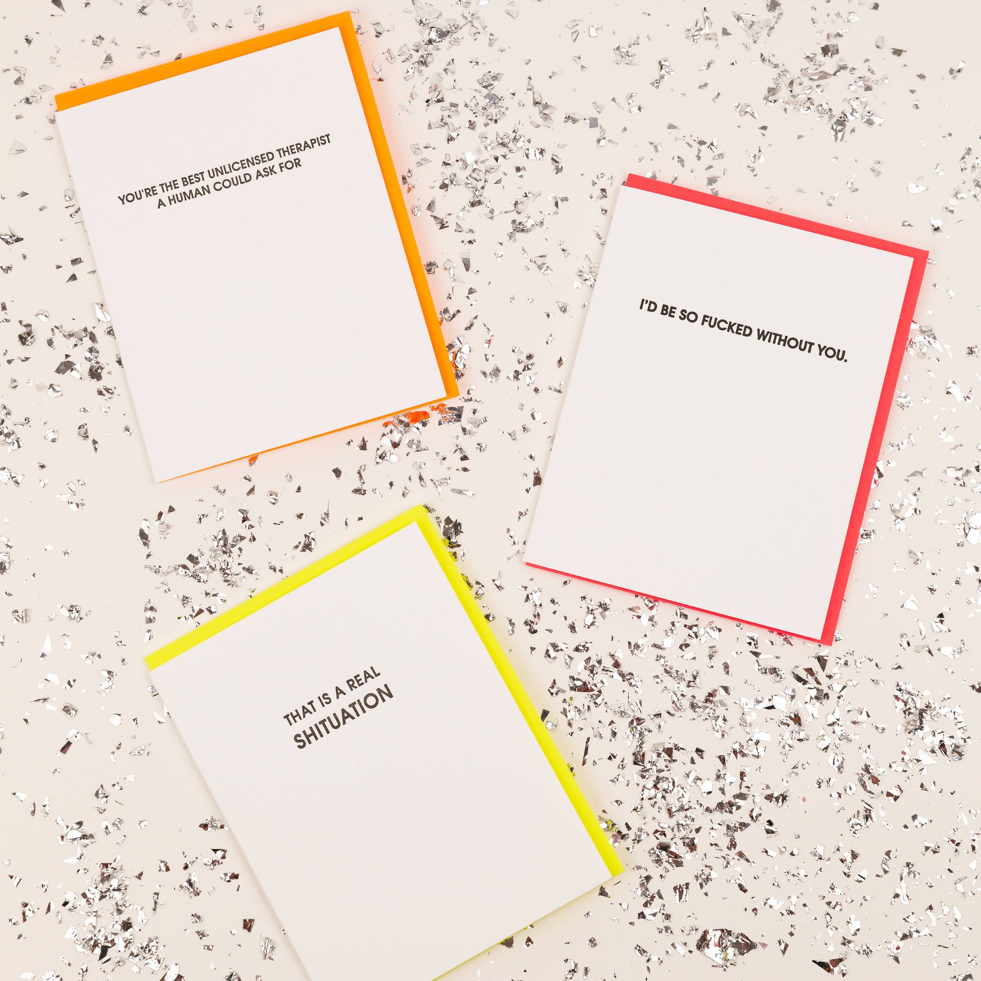 I’d Be So Fucked Without You - Love | Anniversary Card