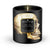 NO. 13 | BROCADE & BONE | SKULL CANDLE - Wood Wick