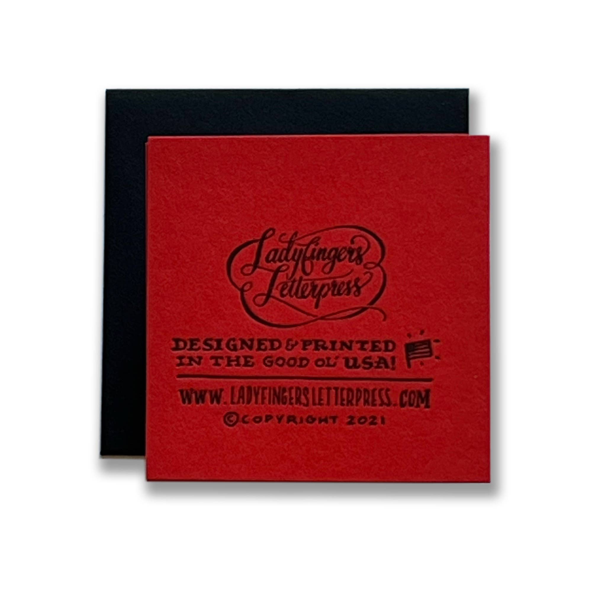 Love You Jotter Tiny Card