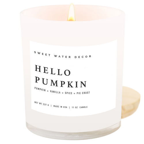 Hello Pumpkin 11 oz Soy Candle