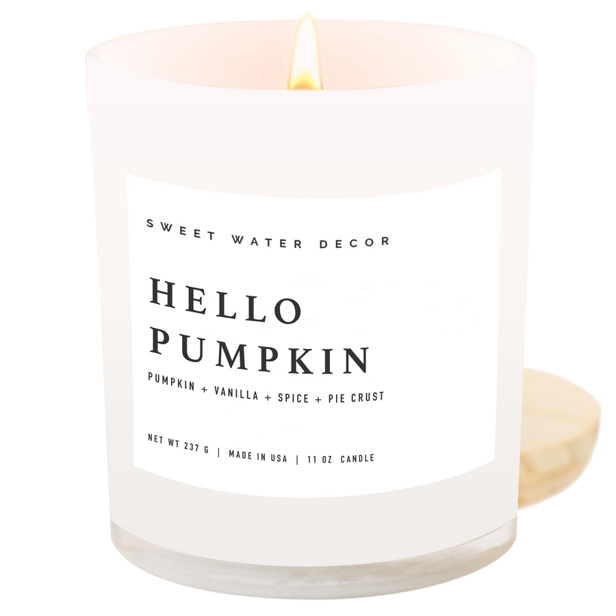 Hello Pumpkin 11 oz Soy Candle
