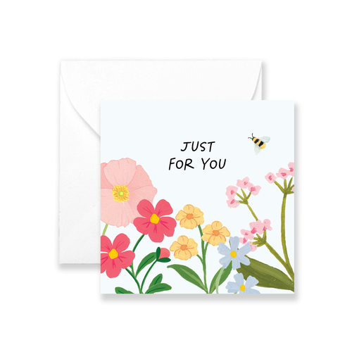 Just For You - Izzy Mini Greeting Card