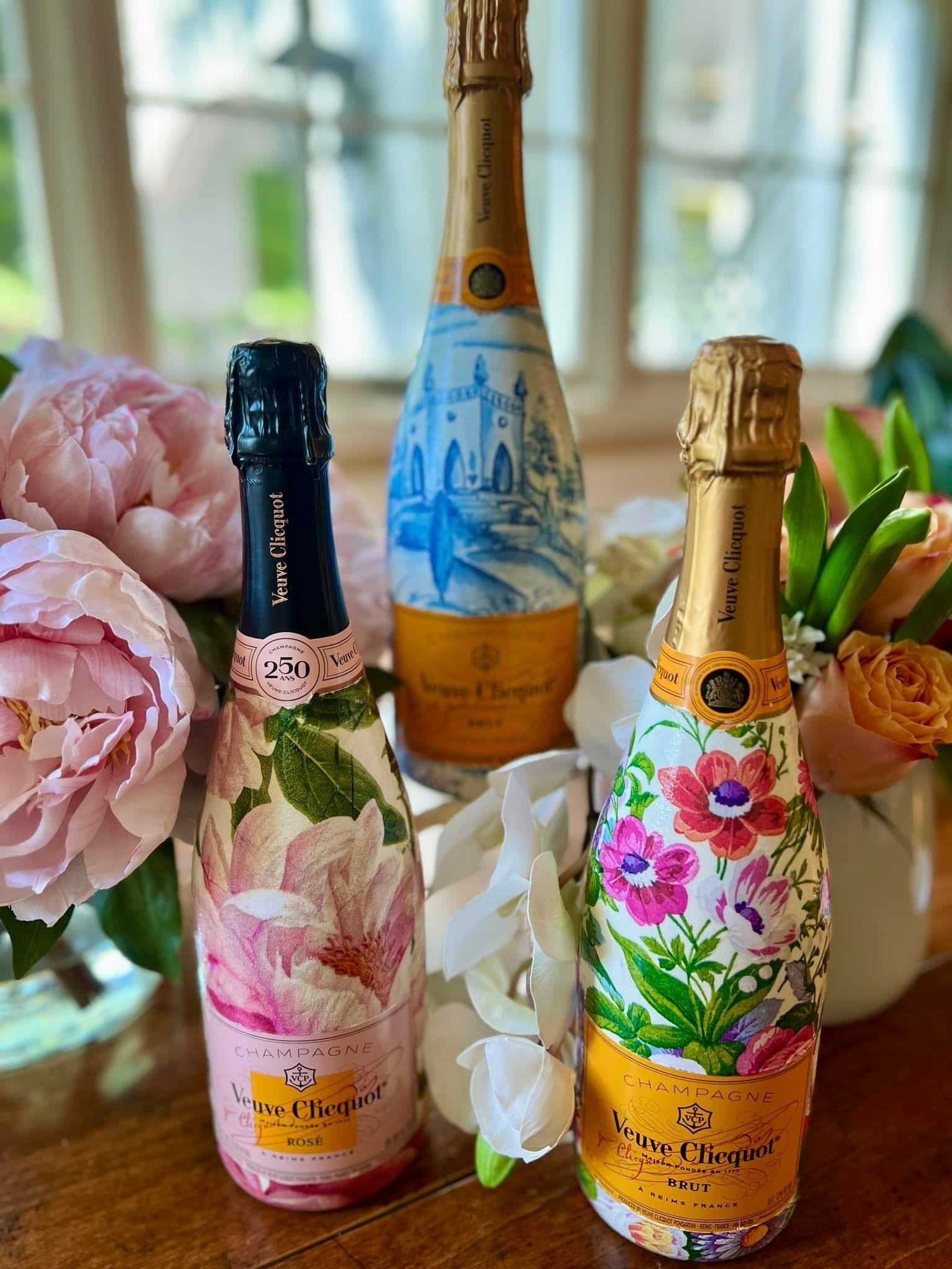 FEBRUARY 24th - Decoupage Champagne/Wine Bottle Workshop