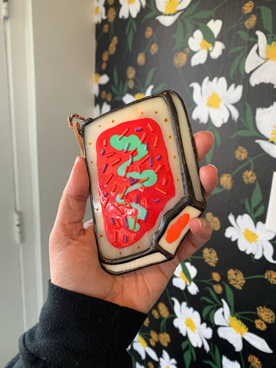 Stained Glass Ornament - Pop Tart