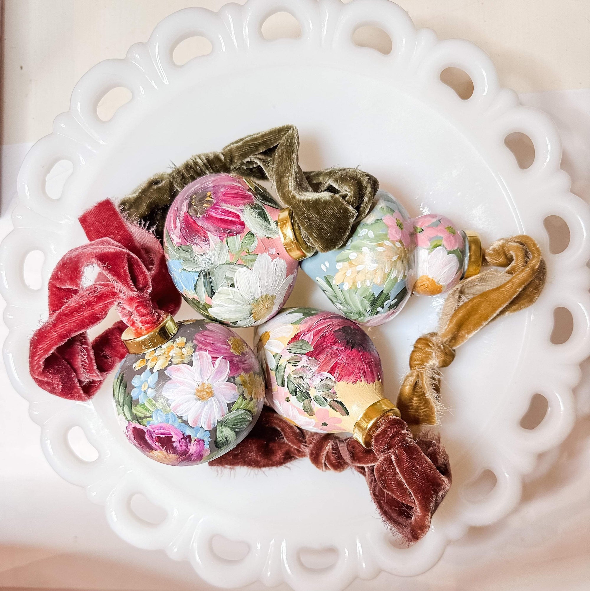 Limited Edition 2023 "So This Is Love" Hand Painted Holiday Ornament