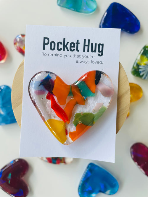 Glass Pocket Hearts
