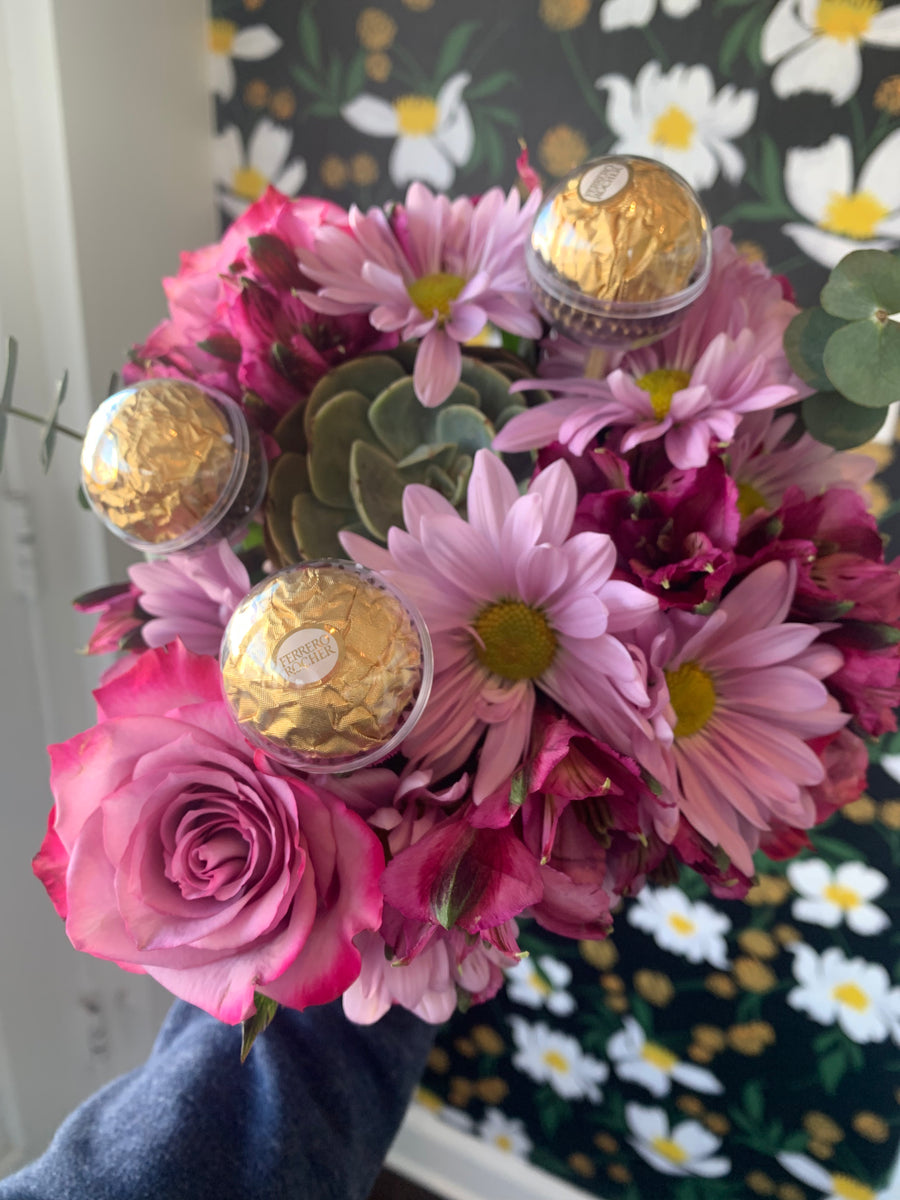 Chocolate Ferrero Rocher Stake