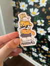 Purrramid Cat Sticker