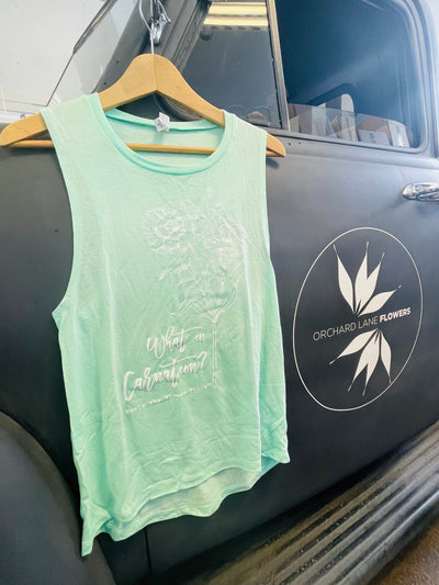 What In Carnation? Rosie The Flower Truck Tank Top